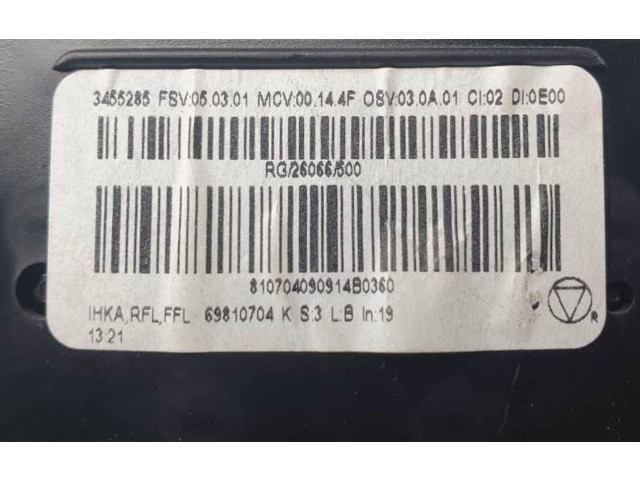 Блок управления климат-контролем 3455285 Mini One Cooper Coupe R56