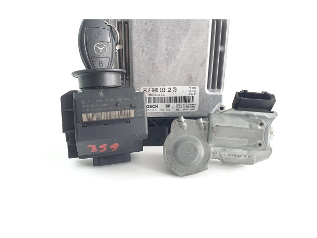 Рулевая рейка  Комплект зажигания A6481531279, 0281011349   Mercedes-Benz E W211 2002 - 2009 года