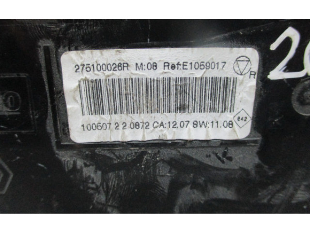 Блок управления климат-контролем 275100026R, VALEO Renault Scenic III Grand scenic III