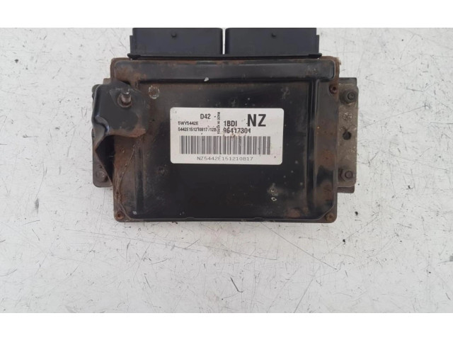 Блок управления двигателя 96801808, 5WY5451B   Chevrolet Matiz