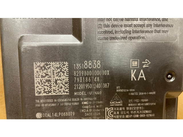 Блок управления 13518838   Chevrolet Camaro