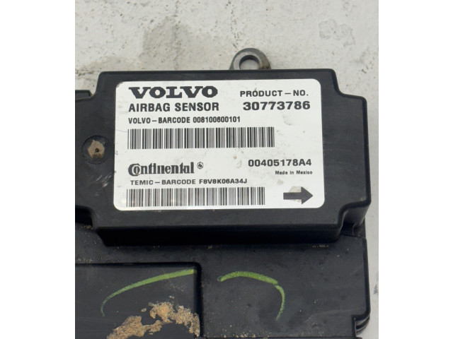 Блок подушек безопасности 30773786, 00405178A4   Volvo V50