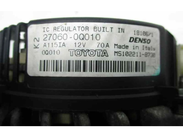 Генератор 270600Q010   Peugeot 107      