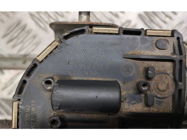 Моторчик дворников 1Z1955119A, 0390241754 Skoda Octavia Mk2 (1Z)