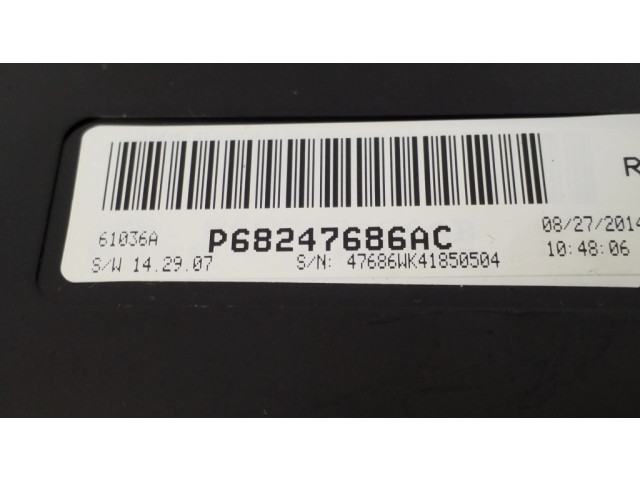 Блок управления климат-контролем P68247686AC, 68247686AC   Jeep Grand Cherokee