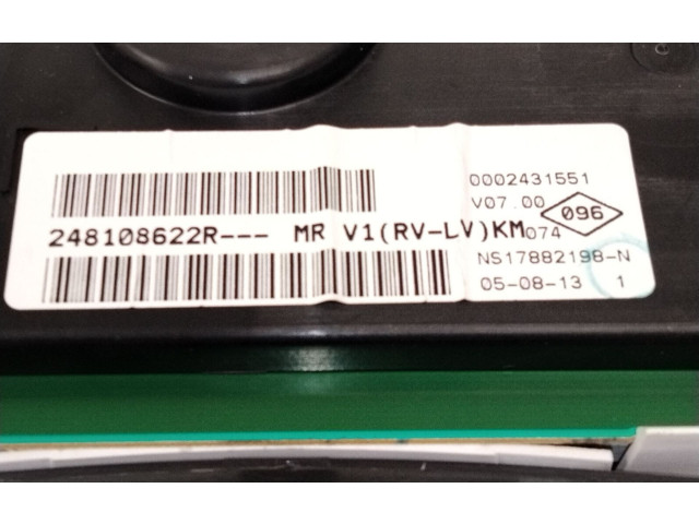 Панель приборов 248108622R Dacia Dokker