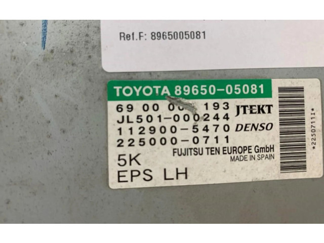 Řídící jednotka 8965005081 Toyota Avensis T270 2012