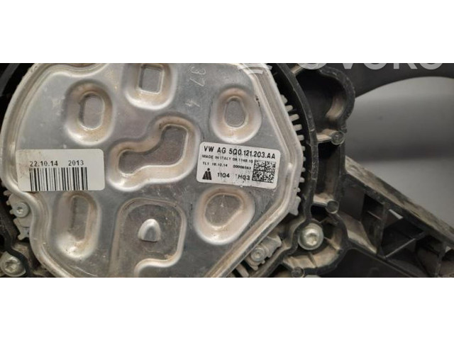 Комплект вентиляторов 5Q0121203AA Audi A3 S3 8V