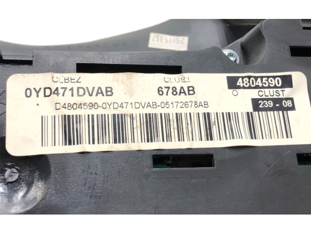 Přístrojová deska  Dodge Caliber 2006   