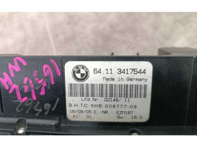 Блок управления климат-контролем 64113417544 BMW X3 E83