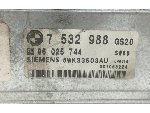 Блок управления коробкой передач 7532988, 0090030 BMW X3 E83