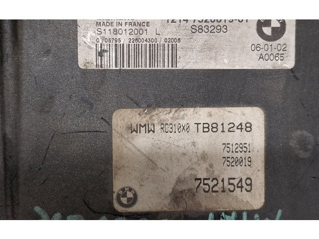 Řídící jednotka S118012001L Mini One - Cooper R50 - 53 2004