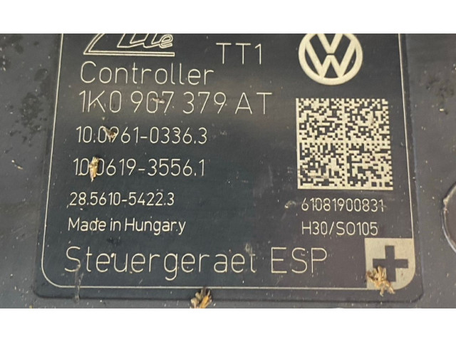 Блок АБС 1K0907379AT, 1K0614517CB   Volkswagen  Touran II  2010 - 2016 года