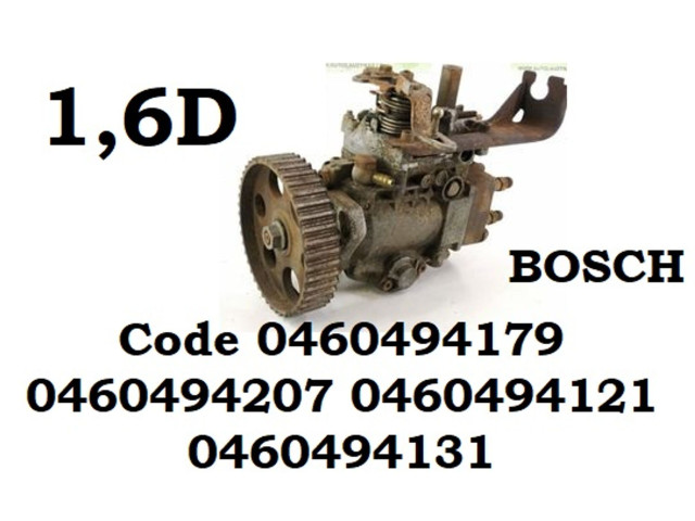 Vstřikovací čerpadlo 0460494207, 0460494121 Volkswagen PASSAT B3