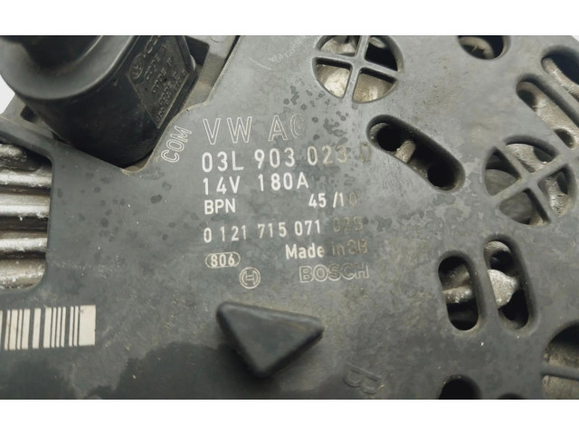 Генератор 03L903023D   Volkswagen PASSAT      