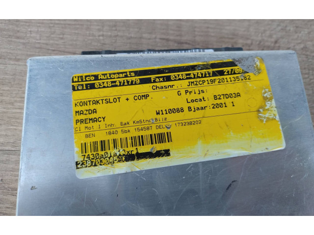 Блок управления двигателя 173238202 Mazda 626