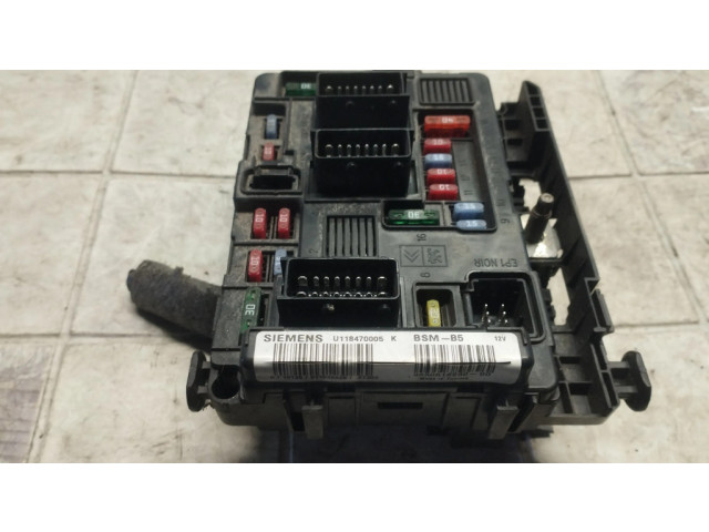 Pojistková skříňka Řídící jednotka BSM U118470005K, 965061828000 Citroen Berlingo 2008