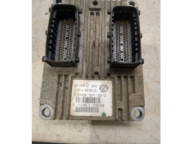 Řídící jednotka 51891838, Bc0100456d Fiat Punto (199) 2012