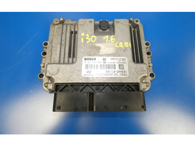 Блок управления двигателя 391132A931, 0281019082 KIA Ceed