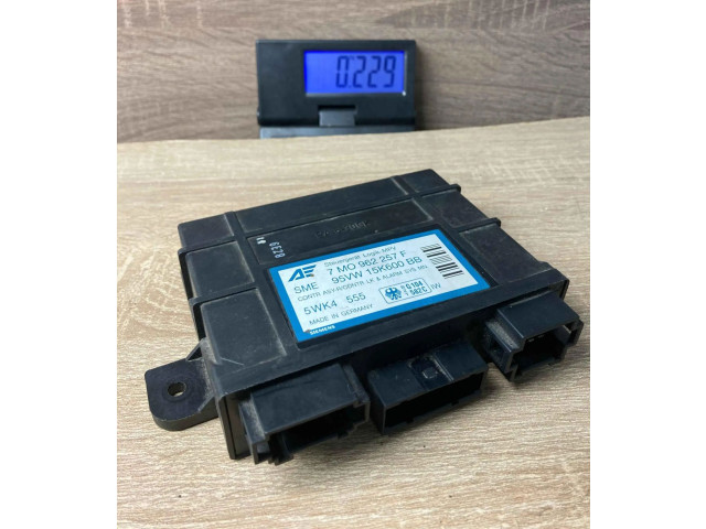 Блок комфорта 7M0962257F, 95VW15K600BB Seat Alhambra (Mk1)