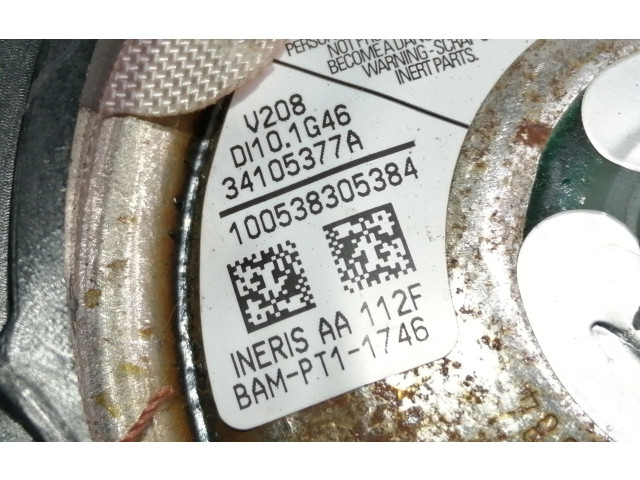 Подушка безопасности водителя 985107850R, 985107850   Renault Twingo II