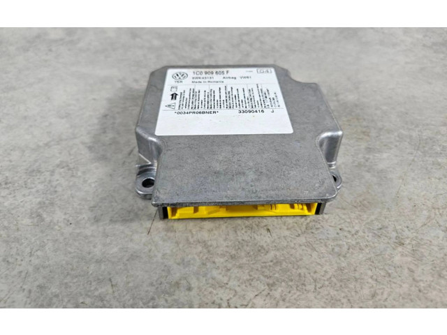 Блок подушек безопасности 1C0909605F, 5WK43131 Skoda Fabia Mk2 (5J)