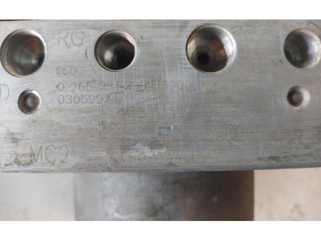 Блок АБС 0265231333   Renault  Clio II  2001 - 2005 года