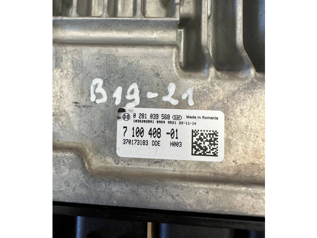 Řídící jednotka 0281039568, 7100408   BMW 4 G22 G23 G24 G26 2022