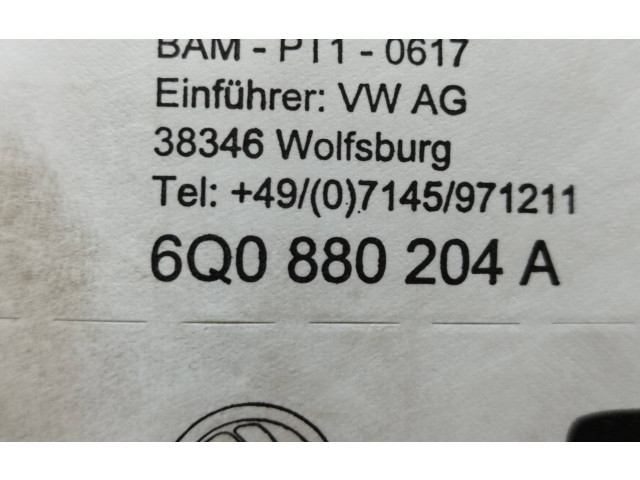 Надувная подушка для пассажира 6Q0880204A, 565165906B Skoda Fabia Mk1 (6Y) 1999 - 2007 года