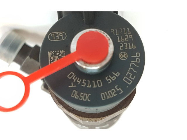 Комплект форсунок 0445110566    Peugeot Partner III  DV6FE 