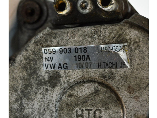 Генератор 059903018 Volkswagen Phaeton