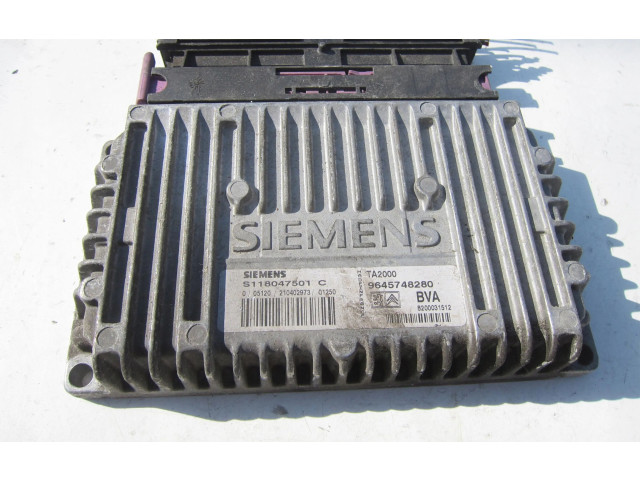 Блок управления коробкой передач S118047501C   Citroen Xsara