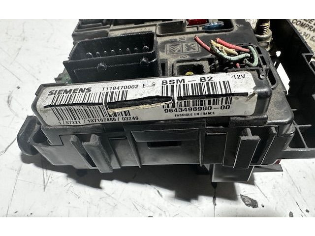 Pojistková skříňka 9643498980 Citroen Berlingo 2002