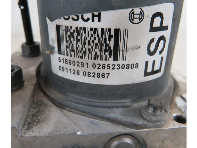 Блок управления АБС 0265230808, 51860291   Fiat Punto Evo