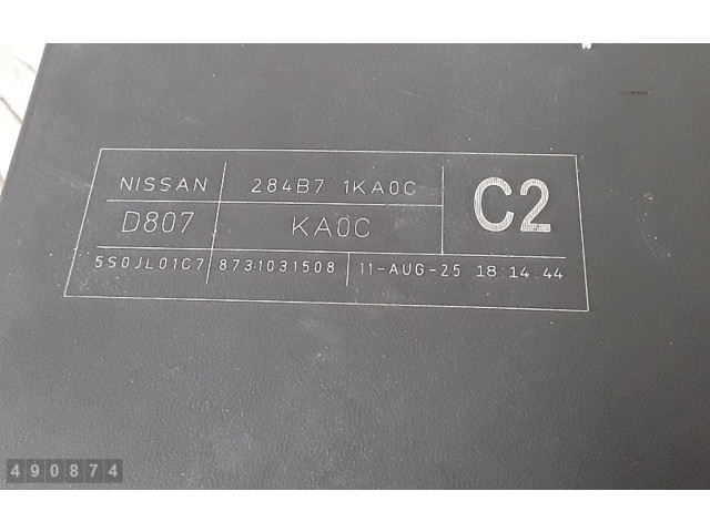 Pojistková skříňka 284b71ka0c, 5s0jl01c7 Nssan Juke I F15 2011