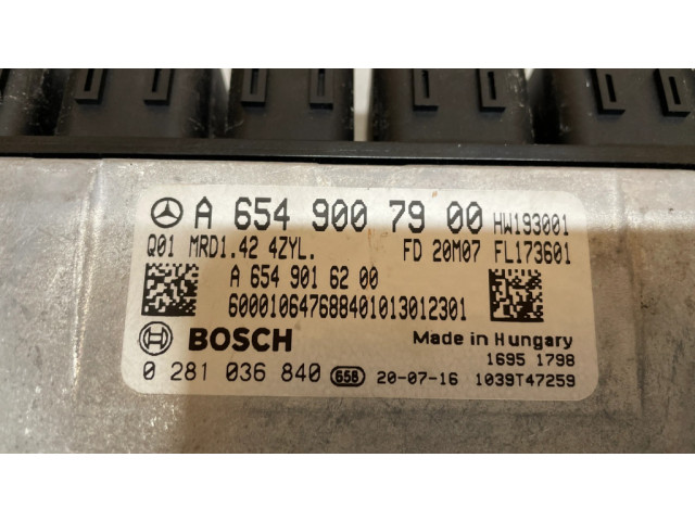 Řídící jednotka A6549007900, 0281036840 Mercedes-Benz GLA H247 2020