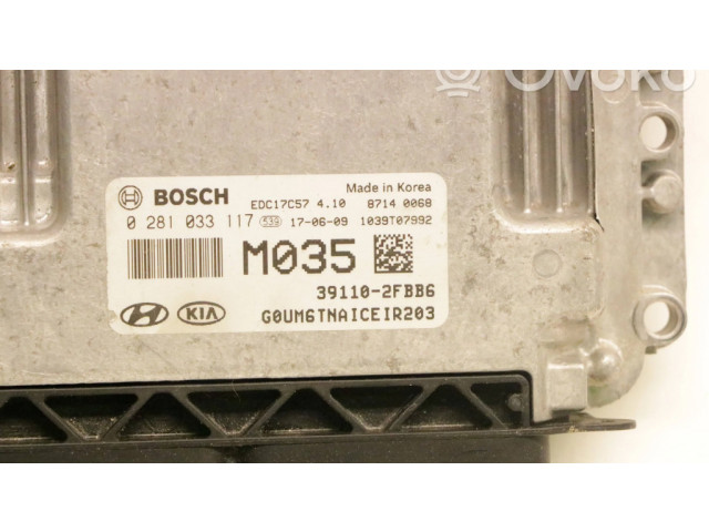 Řídící jednotka 0281033117 KIA Sorento 2017
