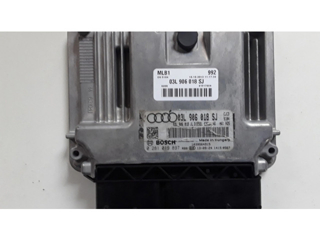 Řídící jednotka 03L906018SJ, 0281019897 Audi A4 S4 B8 8K 2014