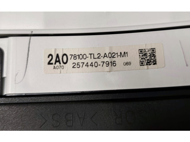 Přístrojová deska Acura TSX II 2012 78100TL2A021M1