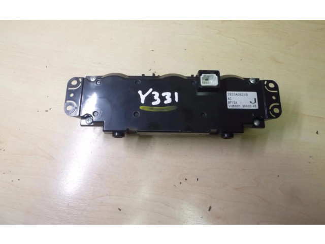 Блок управления климат-контролем 7820A082XB, Y331 Mitsubishi Outlander