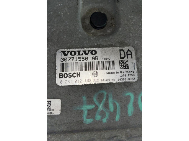 Блок управления двигателя    Volvo V70