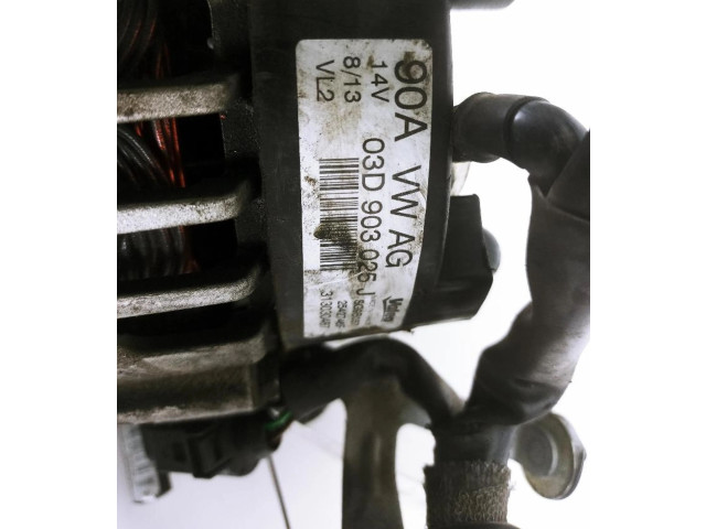 Генератор 03D903025J   Skoda Fabia Mk2 (5J)  