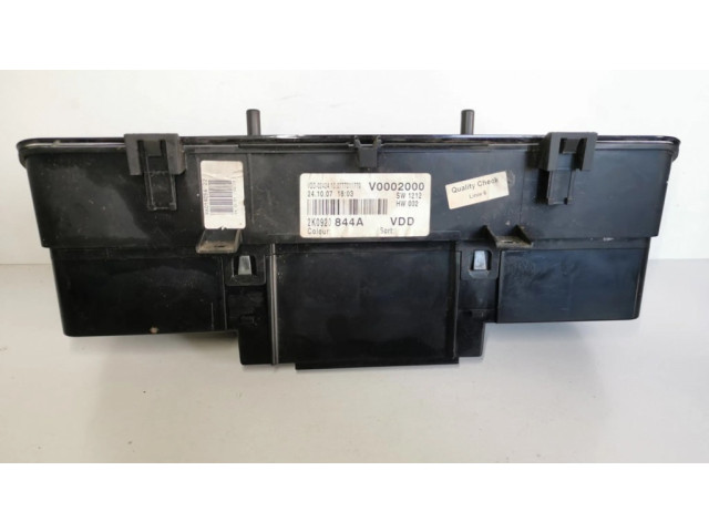 Přístrojová deska Volkswagen Caddy 2008 2K0920844A, A2C53023102