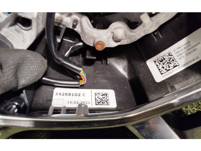 Руль Renault Clio III 2005 - 2012 года 484000642R, 34268122E