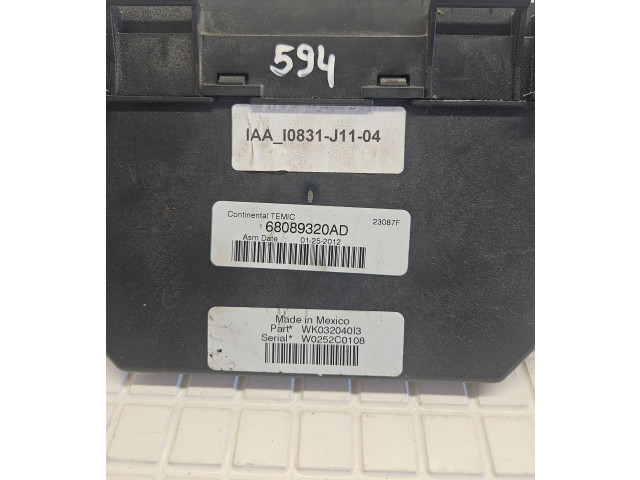 Блок предохранителей 68089320AD, 10831J1104 Jeep Grand Cherokee