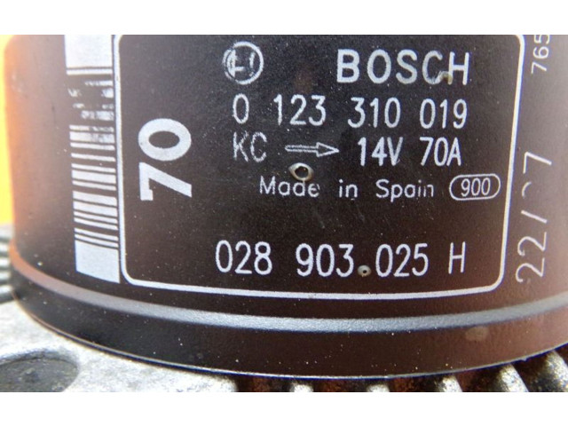 Генератор 028903025H, 028903025H Volkswagen Golf III