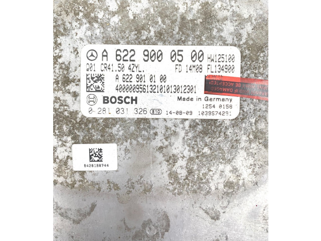 Řídící jednotka A6229000500, A6229010100 Mercedes-Benz Vito Viano W447 2015