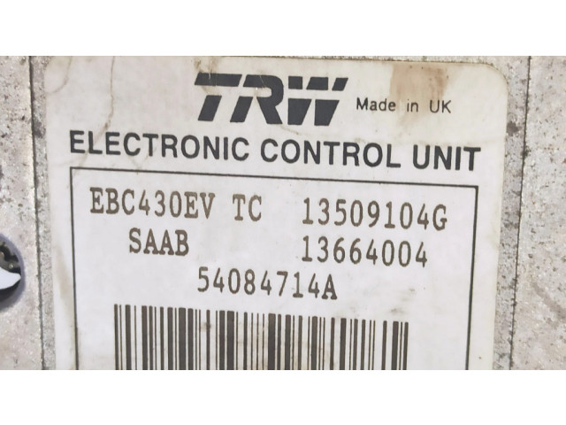 Jednotka ABS 13664004, 12794169 Saab 9-3 Ver2 2004
