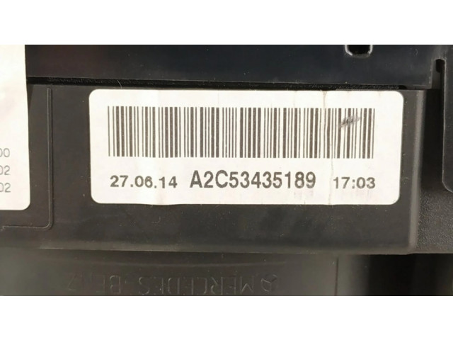 Přístrojová deska Mercedes-Benz CLS C218 X218 2014 DALISID817, A2189006904