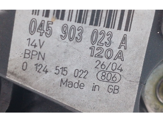 Генератор 45903023A   Audi A3 S3 8L      